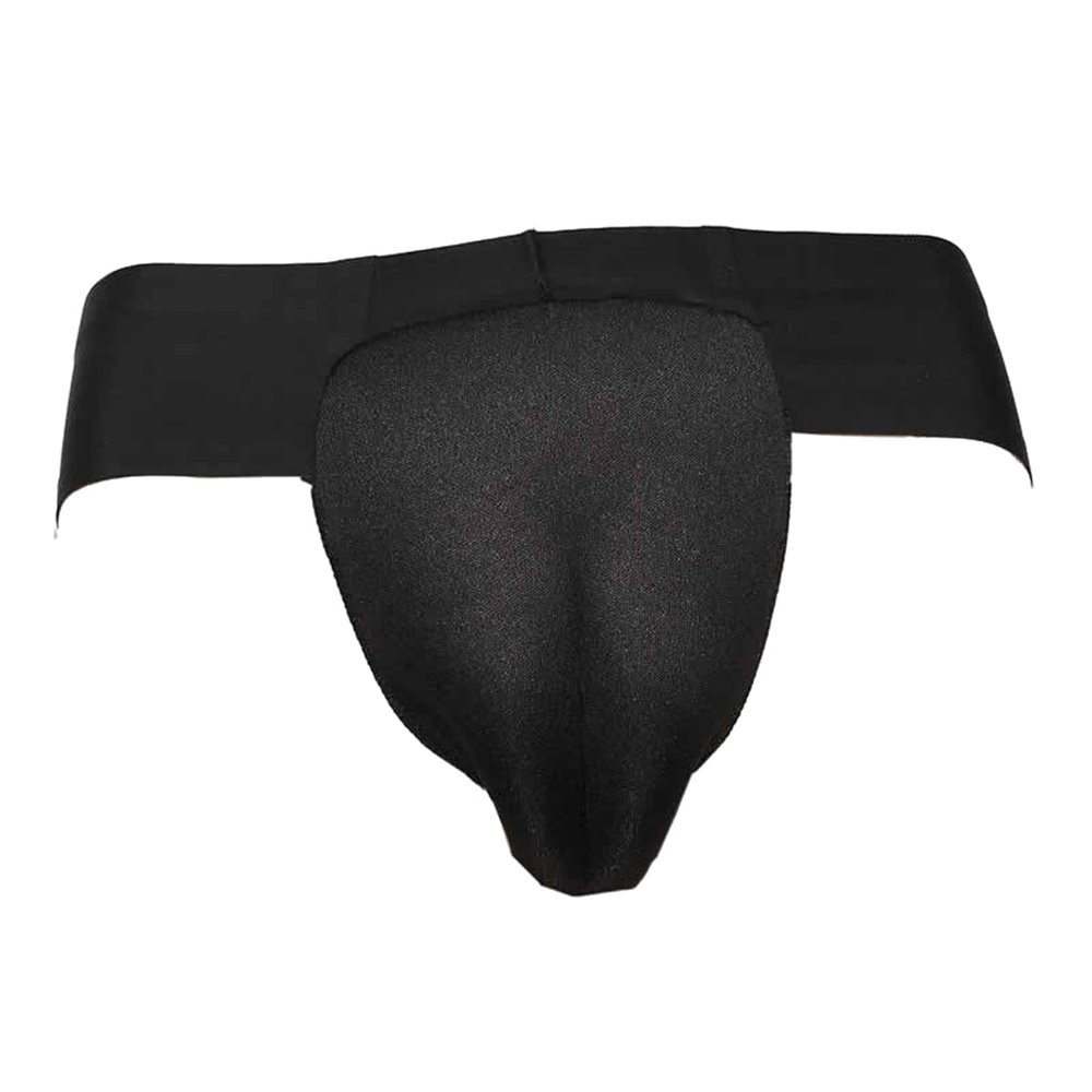 ALEPXS Safety Certification Men's Hiding Gaff Panty Camel Toes Shaping Thong for Transgender Crossdressing Crossdresser Cosplay(Color:Black,Size:L/Large)