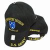 COLL7AWS Army 23rd Infantry Division Americal Black Embroidered Cap Hat view 1