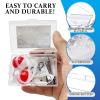 yasuwekik Mini Fishing Kits Bulk for Kids Small Survival Fishing Kit Portable Fishing Tackle Fishing Accessories Fishing Gear with Case for Beginner Christmas Shoebox Stocking Stuffer Gift (72) view 3