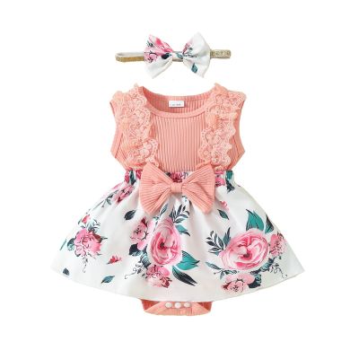 Betadog Baby Girl Lace Romper Bodysuit Outfits for Birthday photoshoot photography Gift Girl Lace (RD1, 9-12 Months)