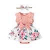 Betadog Baby Girl Lace Romper Bodysuit Outfits for Birthday photoshoot photography Gift Girl Lace (RD1, 9-12 Months) view 1