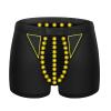 ALEPXS Safety Certification Men's Magnetic Therapy Underwear British Health Care Pants Strong Soft Panties Boxer Shorts(Color:Black,Size:XXL-XXLarge) view 1