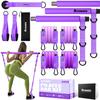 Ayombo Pilates Bar, Pilates Equipment with Adjustable Exercise Bands, Multifunctional Pilates Bar Kit with Resistance Bands for Women,Home Gym Workout Equipment for Strengthen Legs,Waist,Arms Training view 1
