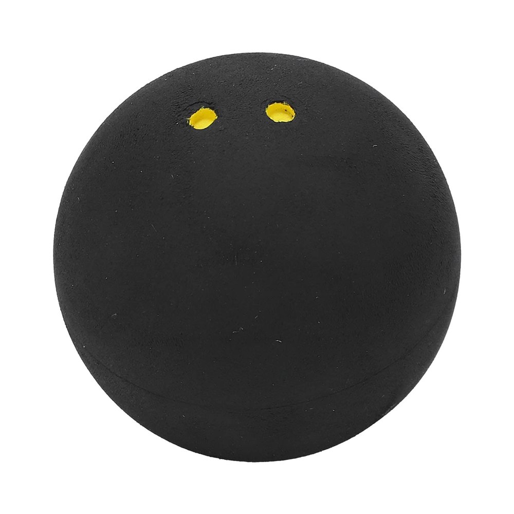 RiToEasysports Double Yellow Dot Tournament Squash Ball, 37mm Trainning Squash Ball for Beginner Competition Training