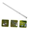 Golf Clubs Gear Launch Golfs Club Extension Rod Tool Golf Grip Removal Kit Golf Club Grips Cart Vice Golf Wedges Groove Divot Golf Shaft Extension Hat Jumbo Iron Silver view 2
