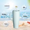 Compatible with Brumate Era Cup Accessories, 4PCS 12mm Cute Straw Cover Cap for Brumate Era Straw Toppers, 2PCS Butterfly Letter Charms for Brumate Cups 30&40 Oz with Handle(R) view 4