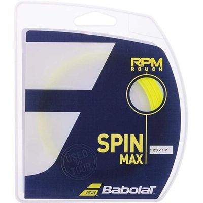 Babolat RPM Rough 16g Yellow Tennis String (8 Sets)