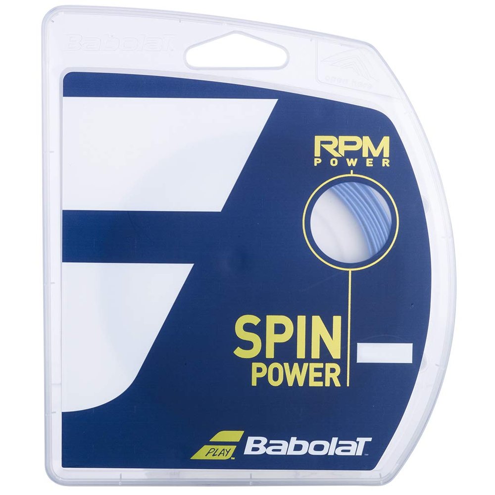 Babolat RPM Power 16g Electric Blue Tennis String (4 Sets)