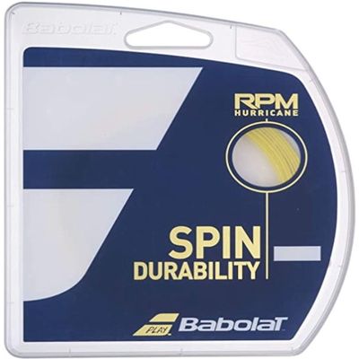 Babolat RPM Hurricane 17g Yellow Tennis String (6 Sets)