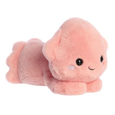 Aurora Playful Too Cute Skyler Squid Stuffed Animal - Adorable Characters for Imaginative Play - Perfect for Birthdays, Adults and Kids All Ages - Pink 9 Inches