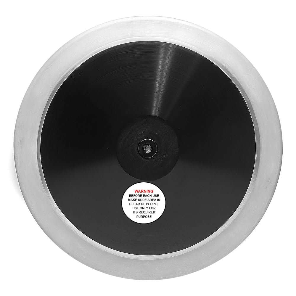 Amber Fight Gear Grand Prix DiscusTrack & Field Training Discus - IAAF Certified, Advanced Aerodynamics, Durable Construction with 85% Rim Weight, ABS Side Plates, 1 kg