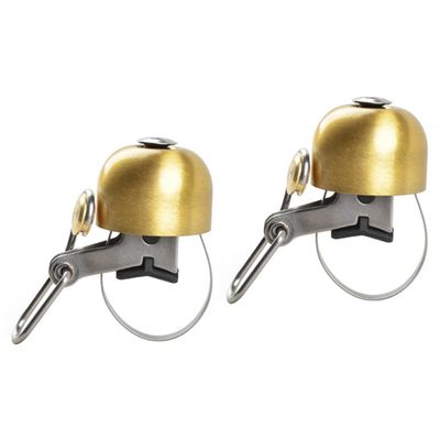 HANABASS 2pcs Retro Bike Cycling Handlebar Bell Loud Sound Metal Bell Horn for Bikers