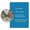 Amber Fight Gear Premium Discus for Track & Field Training and Competition - 70% Rim Weight, Sturdy Chrome-Plated Design, Centerless Construction, 1kg view 4