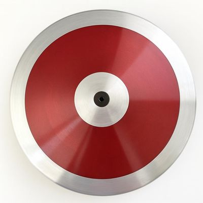 Amber Fight Gear Prestige Discus 80% Galvanized Steel Rim Throw Discus with ABS Side Plates, Ideal for Training & Competition, IAAF Compliant, 1kg