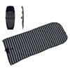 NineFit Basics Surfboard Cover for Shortboards - Protective Bag for 6ft Boards, 55 x 136cm, Black+White view 3