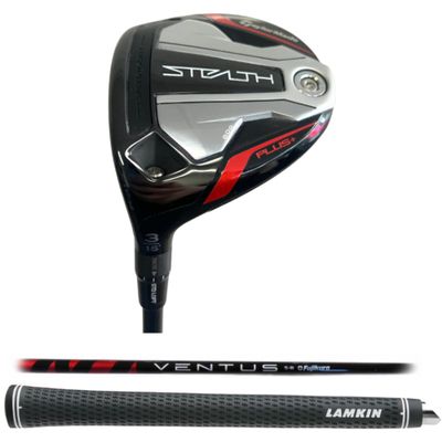 Left Handed TaylorMade Stealth Plus #3-15*, Fujikura Ventus Black/Red Grip (Senior)