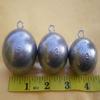 6 PCS. Cannon Ball SINKERS 10 OZ. W/Stainless Steel Eye for Toothy Critters, Rigging Baits and Lures for Saltwater & Freshwater. view 2
