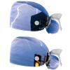 2 Packed Thunder rain Storm Summer Scrub caps Women Scrub caps Women Satin Lined Scrub caps Men for Nurse view 1