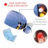 2 Packed Thunder rain Storm Summer Scrub caps Women Scrub caps Women Satin Lined Scrub caps Men for Nurse view 3