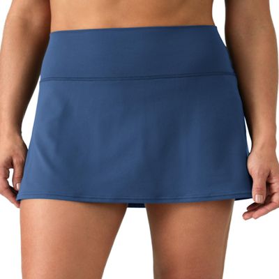 Colorfulkoala Dreamlux Skirts for Women High Rise Athletic Golf Tennis Skorts Built-in Shorts with Pockets(XXL, Titan)