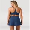 Colorfulkoala Dreamlux Skirts for Women High Rise Athletic Golf Tennis Skorts Built-in Shorts with Pockets(XXL, Titan) view 4