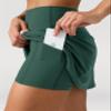 Colorfulkoala Dreamlux Skirts for Women High Rise Athletic Golf Tennis Skorts Built-in Shorts with Pockets(XL, Pine Grove) view 2