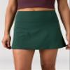 Colorfulkoala Dreamlux Skirts for Women High Rise Athletic Golf Tennis Skorts Built-in Shorts with Pockets(XL, Pine Grove) view 3