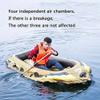 Inflatable Series, 4-Person PVC Inflatable Raft, Aluminium Oars, Cushions, High Output Air Pumps(Size:Deluxe Edition) view 4