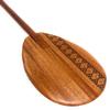 Tikimaster Koa Paddle 32 inch T-Handle with Etched Tapa #5 | #KOAM032TR05 view 1