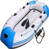 CukUJH Adult Inflatable Boat, 3-4 Person Rubber Dinghy, Inflatable Bamboo Raft Fishing Boat Set with Paddle and High Output Air Pump(Size:280 * 150 * 40cm) view 1