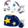 2 Packed Stars Horse Scrub caps Women Womens Scrub Cap Surgical caps for Beauty Salon view 1