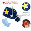 2 Packed Stars Horse Scrub caps Women Womens Scrub Cap Surgical caps for Beauty Salon view 3