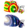 2 Packed Spiral Lollipops Candy Scrub caps Women Scrub caps Women Satin Lined Surgical Cap for The Surgeon view 1