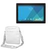 BoxWave Case Compatible with Glory Star Jarvis Touchscreen All in One (10.1 in) - Encompass Urban Bag, Over Shoulder Messenger Straps Handle Bag Pockets - Cool Grey