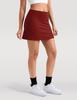 Colorfulkoala Dreamlux Skirts for Women High Rise Athletic Golf Tennis Skorts Built-in Shorts with Pockets(XXL, Merlot) view 4