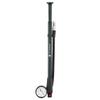 NineFit Basics Portable High-Pressure Bike Air Pump with Gauge for Fork & Rear, Titanium A, 33cm (12.99in) view 1