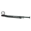 NineFit Basics Portable High-Pressure Bike Air Pump with Gauge for Fork & Rear, Titanium A, 33cm (12.99in) view 4