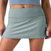 Colorfulkoala Dreamlux Skirts for Women High Rise Athletic Golf Tennis Skorts Built-in Shorts with Pockets(XL, Faded Denim) view 1