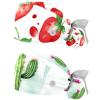 2 Packed Strawberry Fruit Watercolor Scrub caps Women Scrub caps Women Satin Lined Surgeon caps for Kitchen view 1