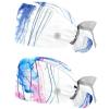 2 Packed Jelly Fish Animal Scrub caps Women Scrub caps Women Satin Lined Surgeon caps for Beauty Salon view 1