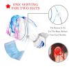 2 Packed Jelly Fish Animal Scrub caps Women Scrub caps Women Satin Lined Surgeon caps for Beauty Salon view 3
