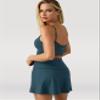 Colorfulkoala Dreamlux Skirts for Women High Rise Athletic Golf Tennis Skorts Built-in Shorts with Pockets(XXL, Dark Jasper) view 4