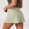 Colorfulkoala Dreamlux Skirts for Women High Rise Athletic Golf Tennis Skorts Built-in Shorts with Pockets(L, Vanilla) view 4