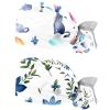 2 Packed Cat Cartoon Airplane Balloon Sky Scrub caps Women Men's Scrub Cap Nurse hat for Beauty Salon view 1