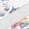 2 Packed Cat Cartoon Airplane Balloon Sky Scrub caps Women Men's Scrub Cap Nurse hat for Beauty Salon view 2