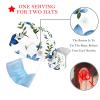 2 Packed Cat Cartoon Airplane Balloon Sky Scrub caps Women Men's Scrub Cap Nurse hat for Beauty Salon view 3