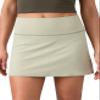 Colorfulkoala Dreamlux Skirts for Women High Rise Athletic Golf Tennis Skorts Built-in Shorts with Pockets(S, Vanilla) view 1