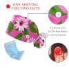 2 Packed Aprico tbranch Flowers Scrub caps Women Scrub Cap Men Surgical Cap for Hospital view 3