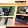 COLOFULWAY Boat Trailer Black Molded Rubber Side Guide Roller (2"x 9") view 3