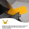 COLOFULWAY 3" Boat Trailer Y Bow Stop, V Bow Stop fits 3" Bracket with 1/2" Shaft (Yellow) view 4